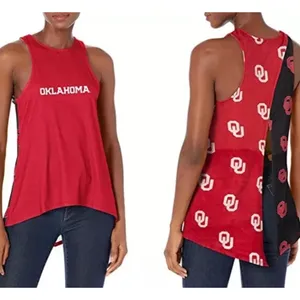 💙 NWT‎ Oklahoma Sooners Forever Collectible FOCO Tie Breaker Sleeveless Tank thumbnail 2