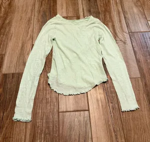 Free People We the Free Be My Baby Long Sleeve Top thumbnail 1