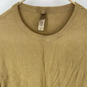 SKIMS Cotton Rib T-Shirt Olive Green Crew Neck Short Sleeve Women's 3XL thumbnail 3