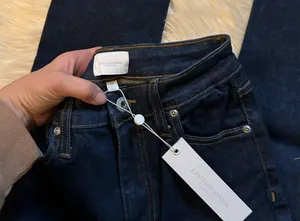 JONATHAN SIMKHAI River High Rise Straight Jeans In Rinse thumbnail 5