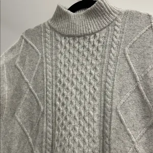 Sincerely Jules mock neck grey sweater vest thumbnail 4