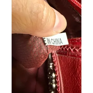 Coldwater Creek‎ Red Leather Shoulder Bag Heart Silver Tote Purse Multi Pocket thumbnail 13
