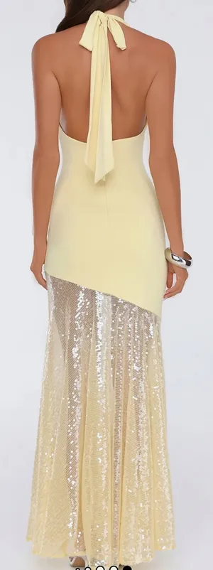 Yellow Hello Molly Dress thumbnail 4