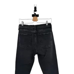 Agolde Nico High Rise Slim‎ Jeans Cosmopolitan Black Gray Wash 28 Women Denim thumbnail 8