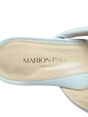 MARION PARKE Genna 60mm Block Heel Sandals Sz 7.5 (37 1/2‎ IT) thumbnail 4