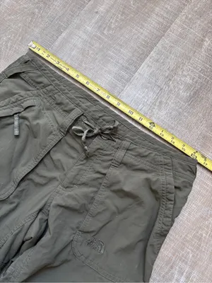 The North Face Womens Green Roll Up Hiking Cargo Pants Size 8 Nylon‎ Gorpcore thumbnail 12