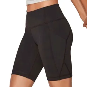 Lululemon Sweat Your Heart Out Short 8” inseam Black size 6 thumbnail 6