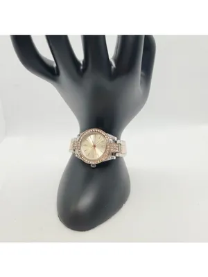 Womens Rose Gold Bi Color Japan Movement Watch thumbnail 2