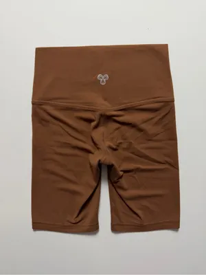 TNAction Aritzia Hi-Rise Biker Activewear Shorts, Brown, Size S thumbnail 2