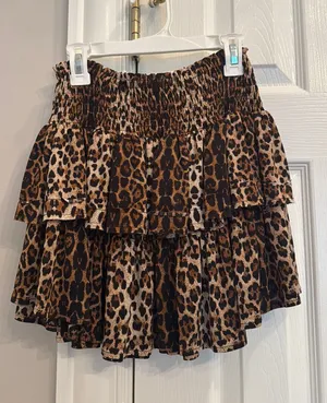 cheetah skirt Brown thumbnail 1