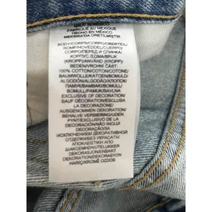 Polo Ralph Lauren Avery Jeans Size 27 High Rise Button Fly Patchwork Ankle thumbnail 8