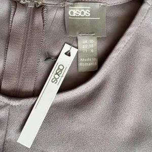 Asos Gray 3/4 Sleeves Mini Dress, US6 thumbnail 6