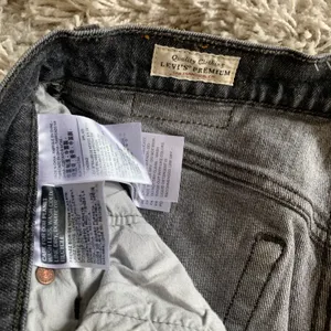 Levi's Black/Grey 501 Bejeweled Rock Stud High Waisted Jeans thumbnail 7