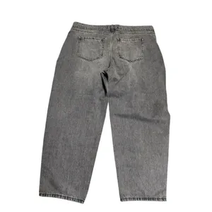 Hollister Low Rise Taper Baggy 20L W35L‎ Black Stonewashed Jeans Pants thumbnail 2