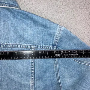 Vintage 90s Montego Denim Jacket Women L Cotton Trucker Blue Medium Wash EU thumbnail 10