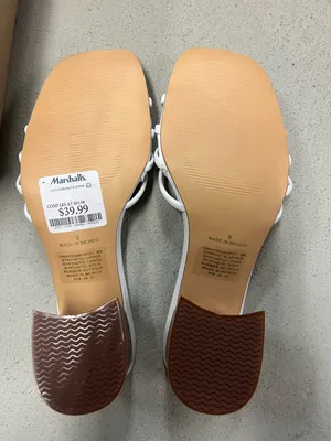 NWT NEVER WORN Steve Madden Omay White Strappy Block Heel Sandals thumbnail 5