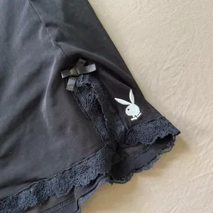 Y2K Era Playboy lace trim mini skirt thumbnail 2