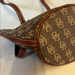 Dooney & Bourke Brown Monogram Tote Bag thumbnail 5