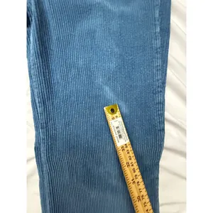 Reformation‎ Jeans Blue Corduroy Wide Leg Pants Button Fly High Rise Size 27 thumbnail 7