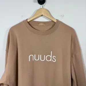 Nuuds Pullover Scottsdale Arizona Cactus Crewneck Tan Beige Size Large L thumbnail 7