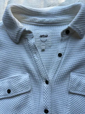 White Aerie Button-Up thumbnail 3