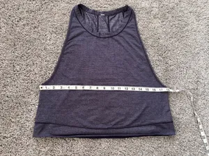 Lululemon Pace Perfect Loose Semi Cropped Athletic Tank Top Size 6 No size tag thumbnail 6