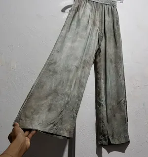Aritzia Wilfred Aries Pants High Waisted Wide Leg Icy Sage Frost Size XS thumbnail 6