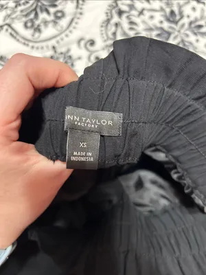 Ann Taylor Factory elastic band pants thumbnail 3