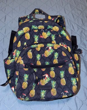 Vera Bradley Toucan Party Quilted Mini Backpack thumbnail 1