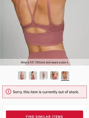 Lululemon Nulu and mesh yoga bra thumbnail 5