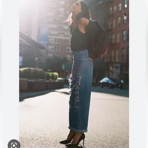 NWT Anthropologie Pilcro Joey High Rise Straight Jeans Size 27 thumbnail 2