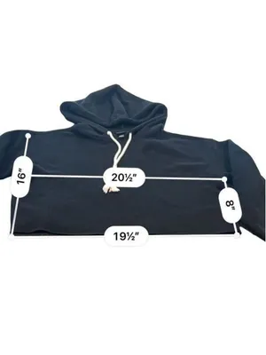 Wild Fable cropped hoodie sweatshirt thumbnail 2