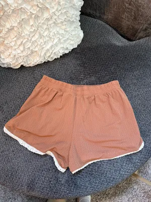 offline by aerie mesh crochet shorts thumbnail 5