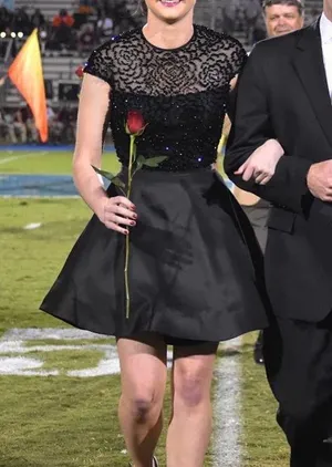 Sherri Hill Beaded Homecoming Dress thumbnail 1