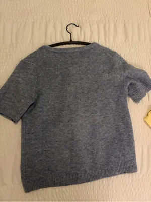 Truth Light Blue Knit Crewneck Sweater Size XS thumbnail 3