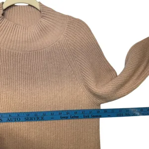 Petal‎ + Pup Beige Knit Midi Sweater Dress Girly Classic Comfy Sz 4 thumbnail 5