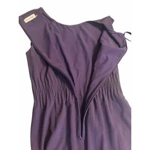 Calvin Klein Purple Sleeveless Dress with Elastic Waist - Size 4 thumbnail 13
