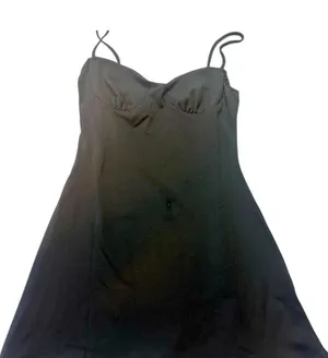 Classic Black Spaghetti Strap Dress XL thumbnail 1