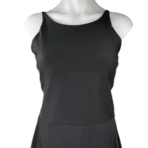 Calvin Klein Performance Black Sleeveless Stretch Activewear Mini A-line Dress M thumbnail 3