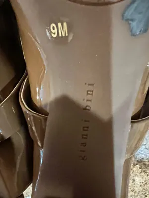 Gianni Bini Sonata Patent Mary Jane Platform Pumps Sweet Caramel Size 9M NWT thumbnail 8