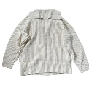 NEW Free People Swim to Deep Cardigan Birch Cream Beige thumbnail 4
