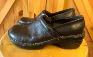 Sonoma Brown Leather Slip On Shoes SNDARIABROWN Size 7.5 thumbnail 1
