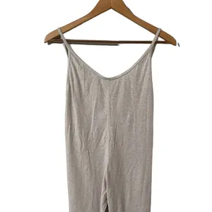 HOUSE OF CB Zahara Milk Marl Summer Lounge Beige Oatmeal Onesie Jumpsuit thumbnail 9