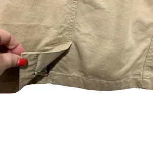 Old Navy Women Military Utility Jacket S Tan Safari Gorpcore Field Coat Cotton thumbnail 5