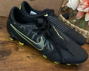 NIKE Phantom Venom Pro FG Black Volt Firm Ground Soccer Cleats Mens Size 8 thumbnail 1
