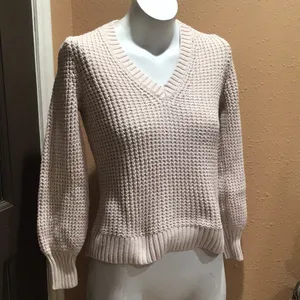 J.Crew beige pullover knit sweater thumbnail 2
