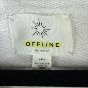 OFFLINE By Aerie Throw-Back Sometimes Sweaty Fleece Oversized Crew Sweatshirt thumbnail 6