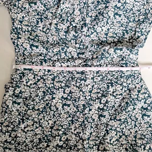 Abercrombie & Fitch Floral Print Open-Back Romper, Size XXS, NWT thumbnail 13