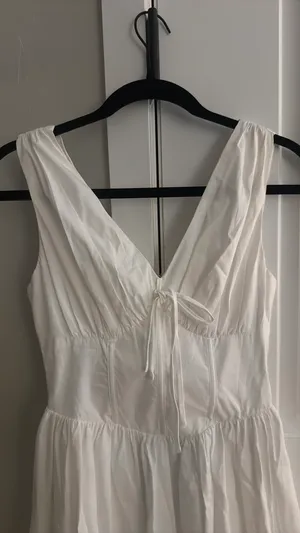 Moon River White maxi sundress thumbnail 2