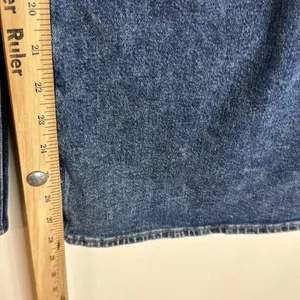 SO Women Super High Rise Wide Leg Distressed Denim Jeans Blue 11/30W thumbnail 7
